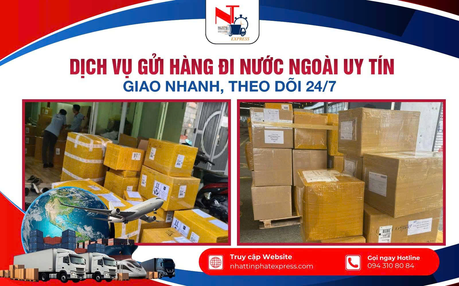 Dịch Vụ Chuyển Phát Nhanh Quốc Tế – An Toàn, Chính Ngạch, Theo Dõi 24/7 