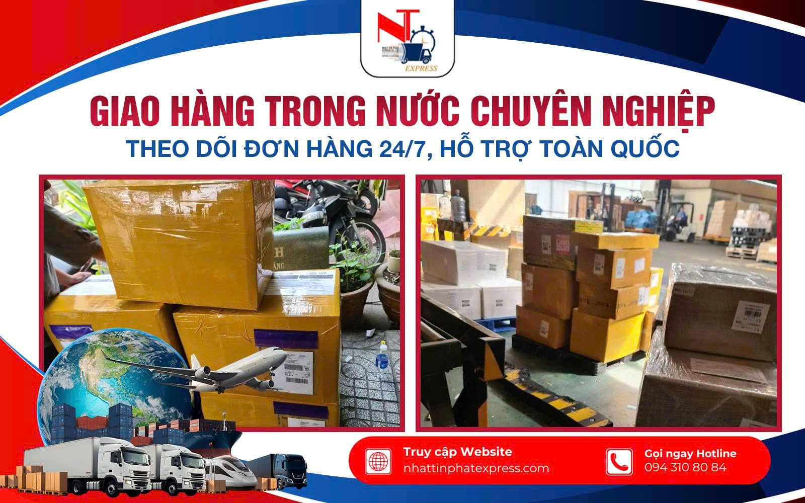 Giao Hàng Trong Nước Chuyên Nghiệp – Theo Dõi Đơn Hàng 24/7, Hỗ Trợ Toàn Quốc