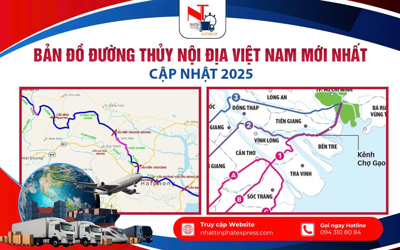  Bản Đồ Đường Thủy Nội Địa Việt Nam Mới Nhất – Cập Nhật 2025